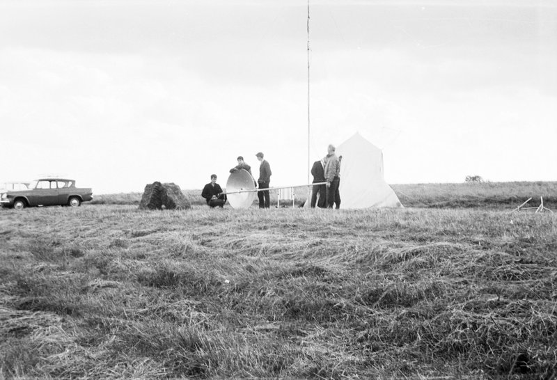 The two pictures above show VHF NFD at Brill July 1966