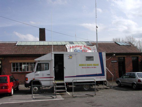 GB4FUN vehicle outside the exhibition