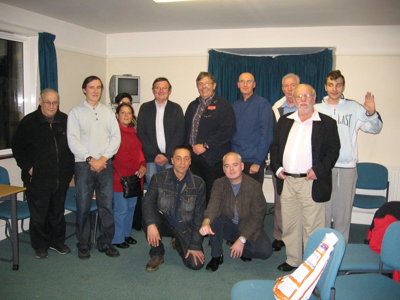 G3EFX and F6KRK members at our club premises in September 2010
