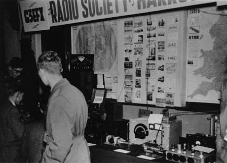 This picture shows the Club putting on an exhibition station in the early days. The exact date is not known and neither are the people in the picture.